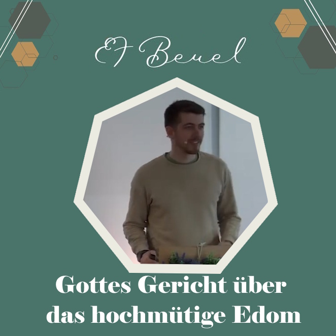 Gottes Gericht über das hochmütige Edom