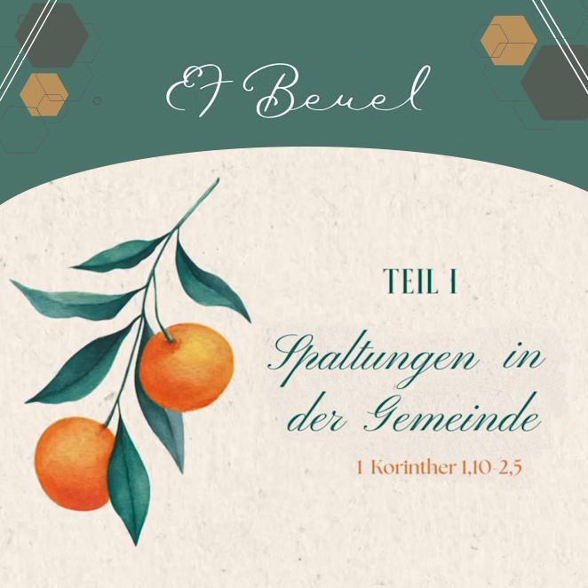 Spaltungen in der Gemeinde